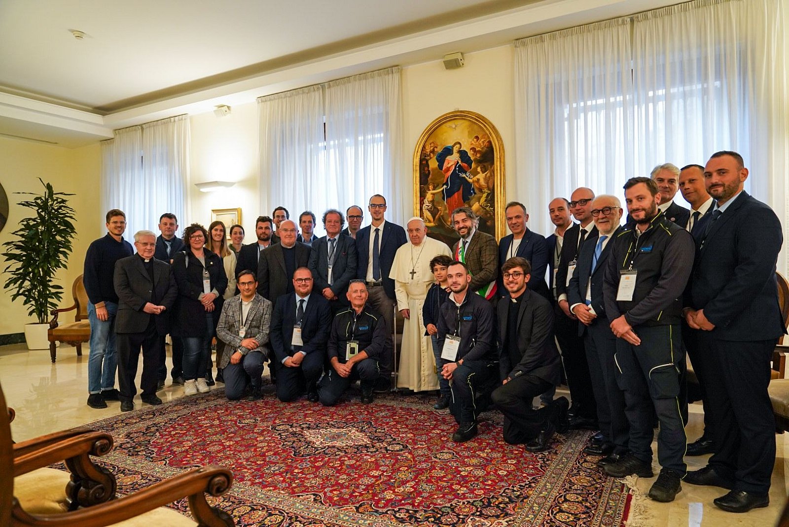 Ritorno dell'urna a San Pietro