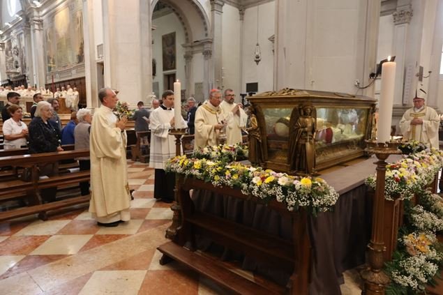 L'arrivo a Treviso