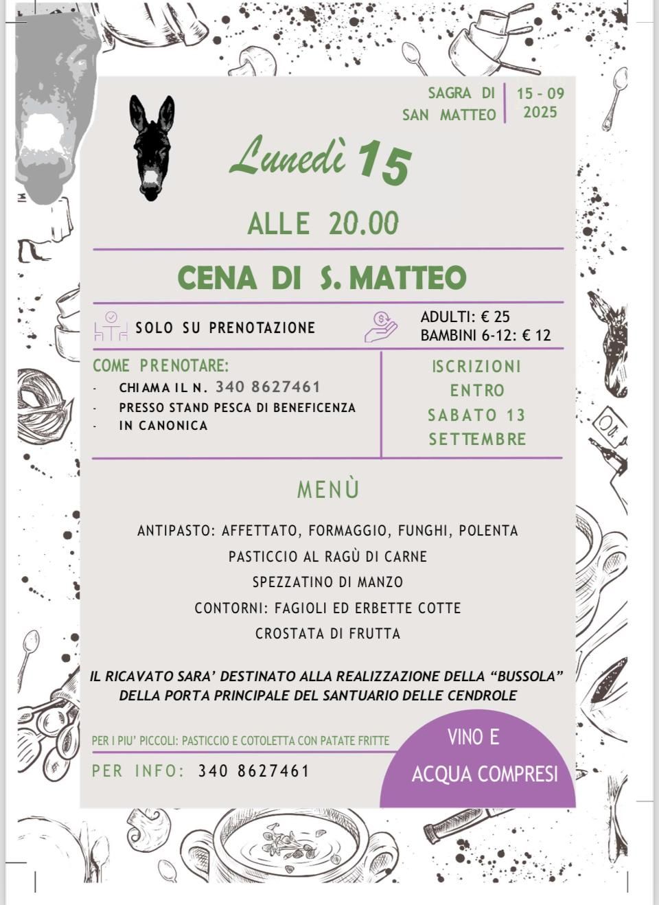 Cena San Matteo