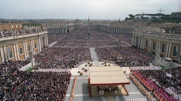 Celebrazione piazza san pietro