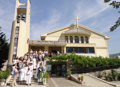 Chiesa di Pio X a Elbasan in Albania