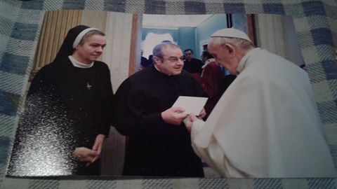 DonGiuseppeGanassin e PapaFrancesco