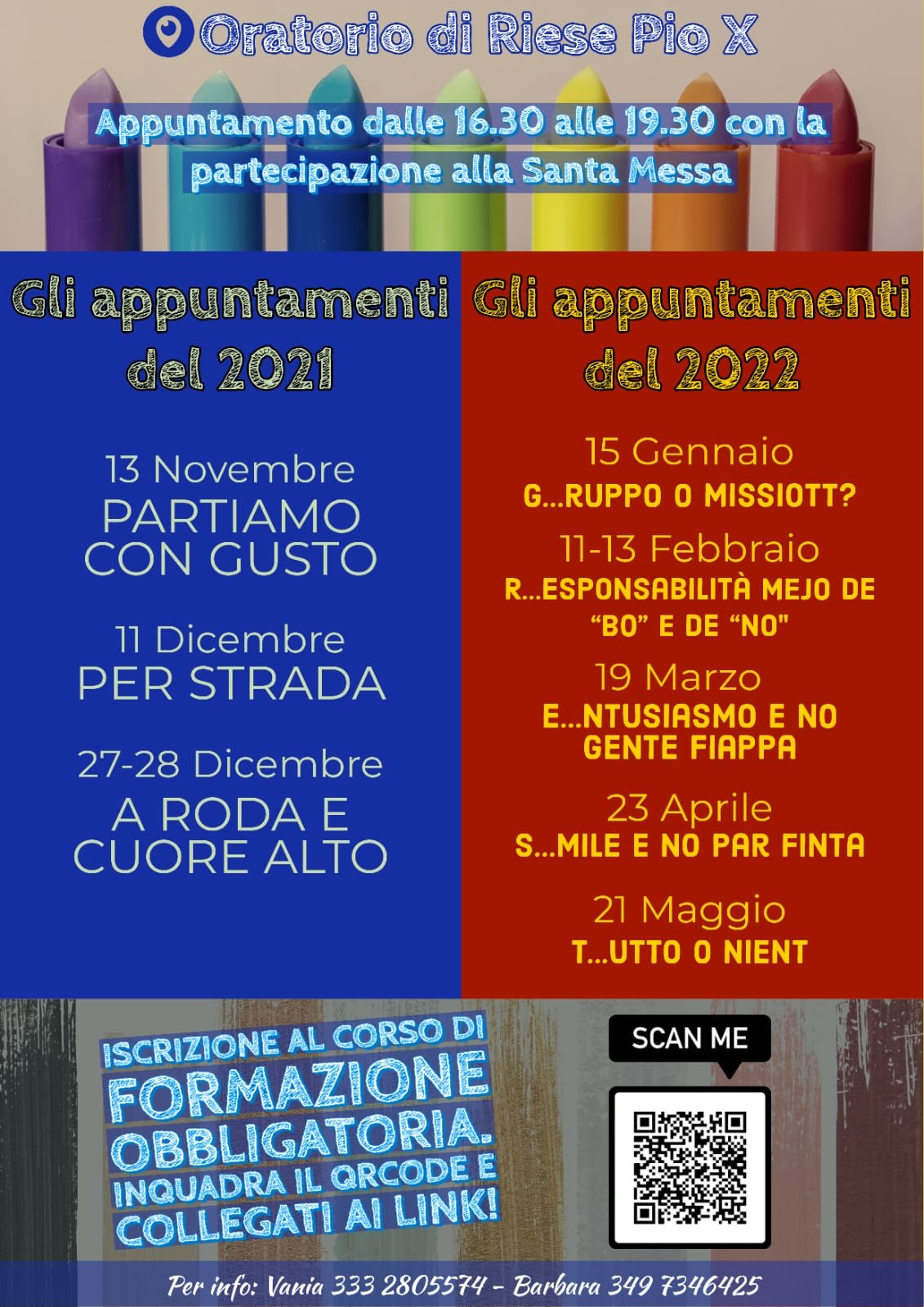 Incontri preparazione Grest 2022