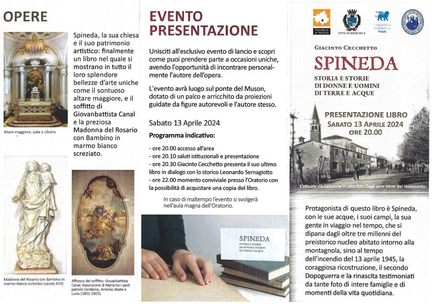 Libro storia Spineda est