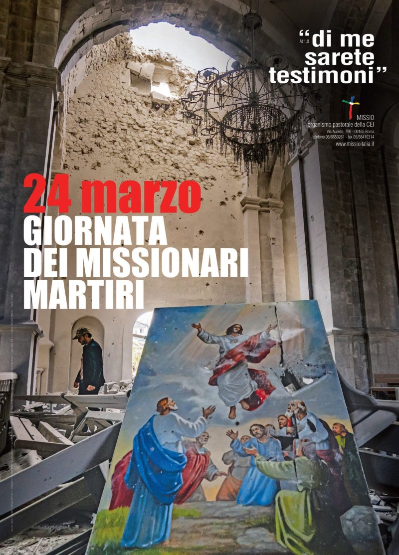 Manifesto Giornata Missionari martiri 2023