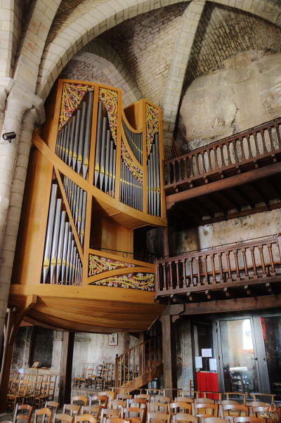 Orgue de la basilique saint Sauveur au sanctuaire de notre Dame de Rocamadour