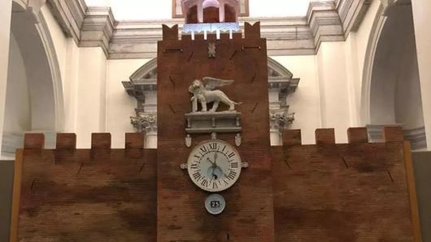 Prespio gigante nel Duomo di Castelfranco Veneto