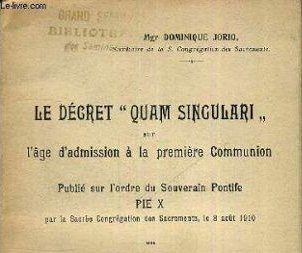 le decret quam singulari