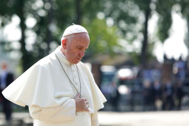 papa francesco auscwitz e birkenau luglio 2016