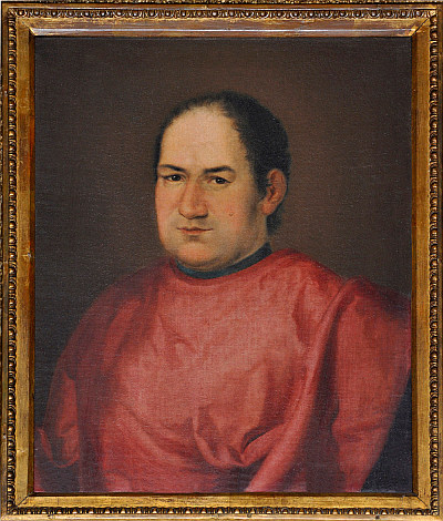 Cardinale Jacopo Monico, ritratto in Chiesa parrocchiale