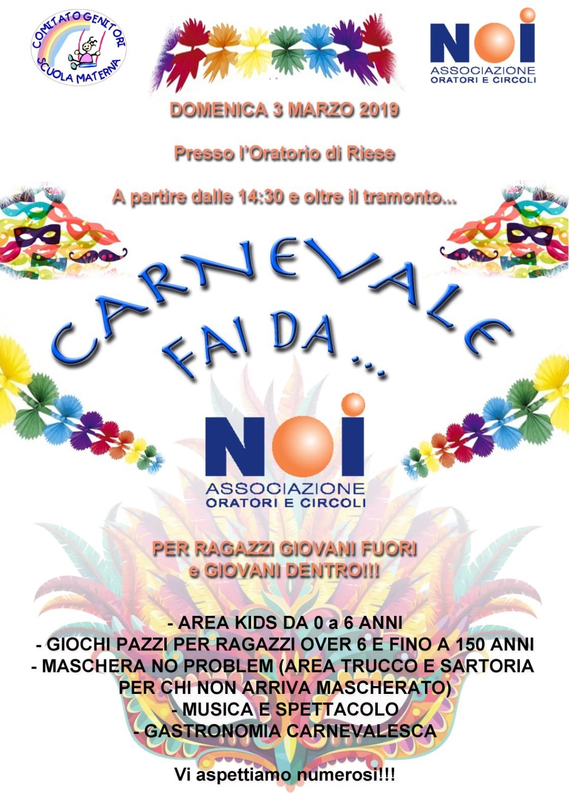 carnevale fai da noi 2019