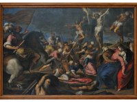La crocefissione di Jacopo Palma il Giovane (Venezia, 1548/1550 – 14 ottobre 1628)