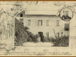 Casa natale di Giuseppe Sarto con la foto della madre Margherita