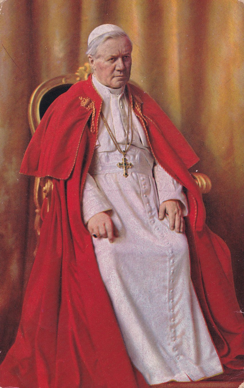 Color Photograph of Pope St. Pius X
