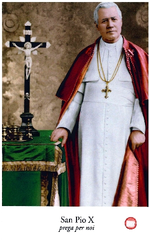 San Pio X santino
