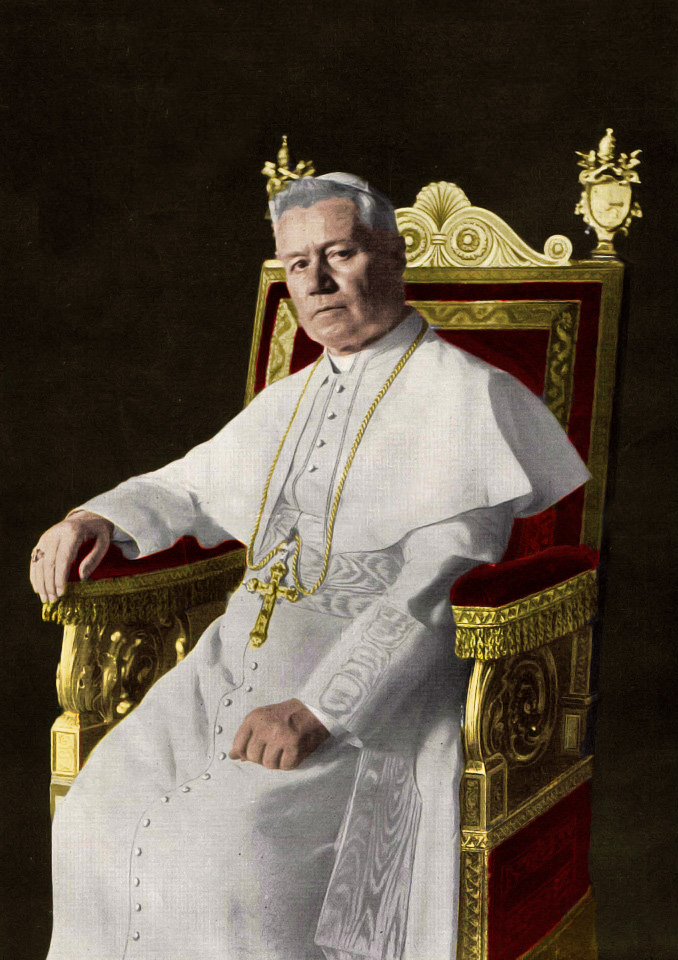 Portrait of Pope St. Pius X