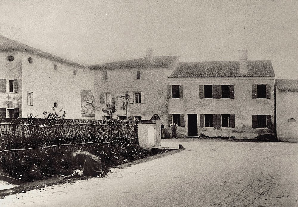 Casa natale San Pio X da nord, inizi '900